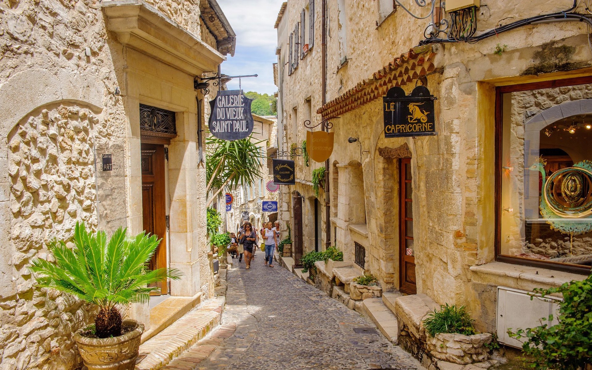 Streets in Saint-Paul-de-Vence