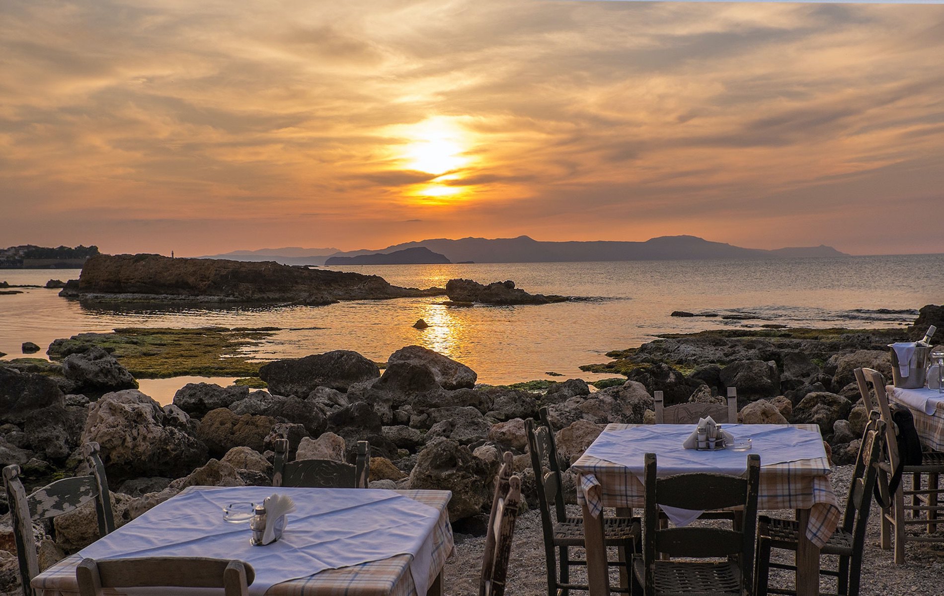 Thalassino Ageri restaurant (Crete)