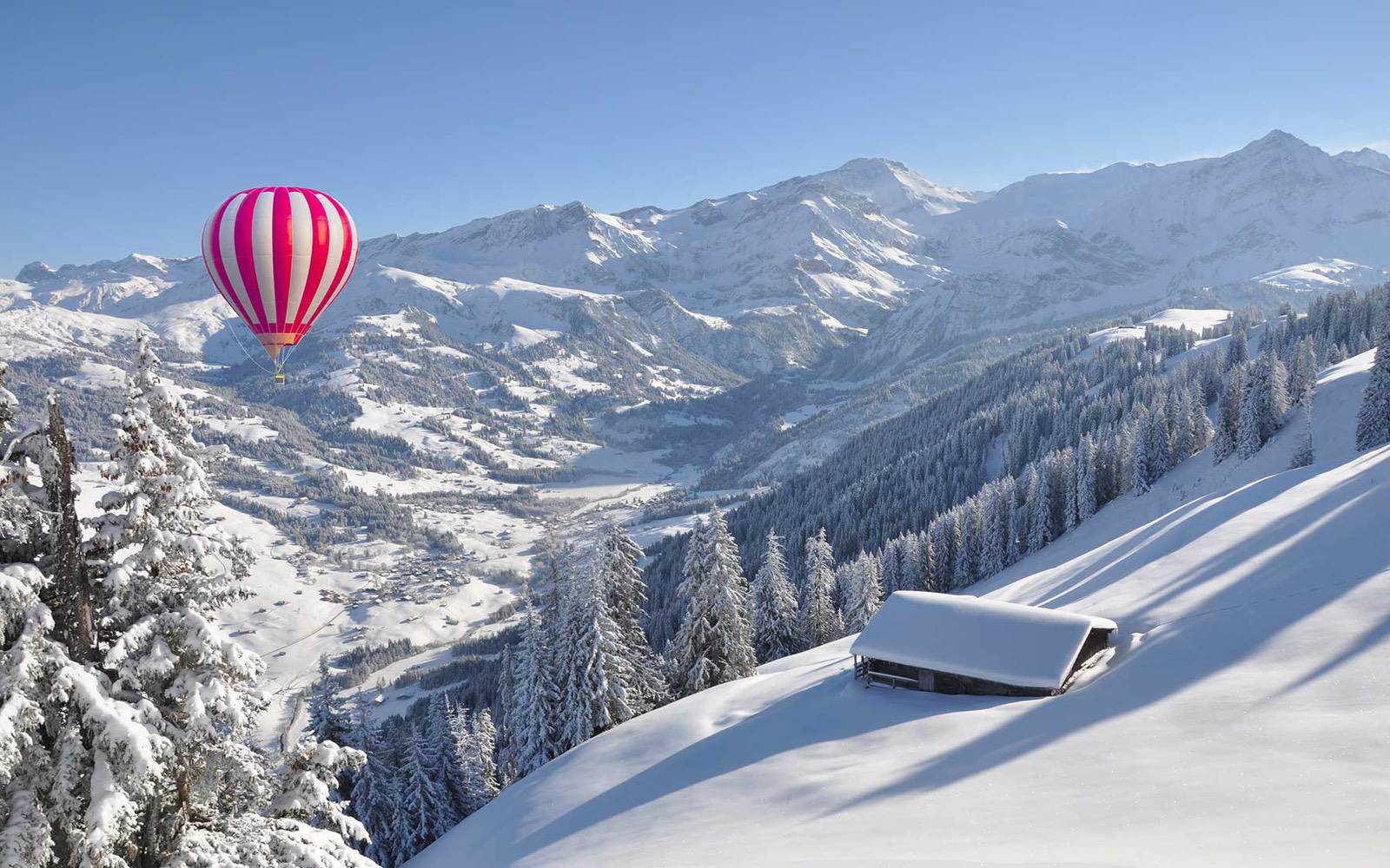 Ballooning in Alps