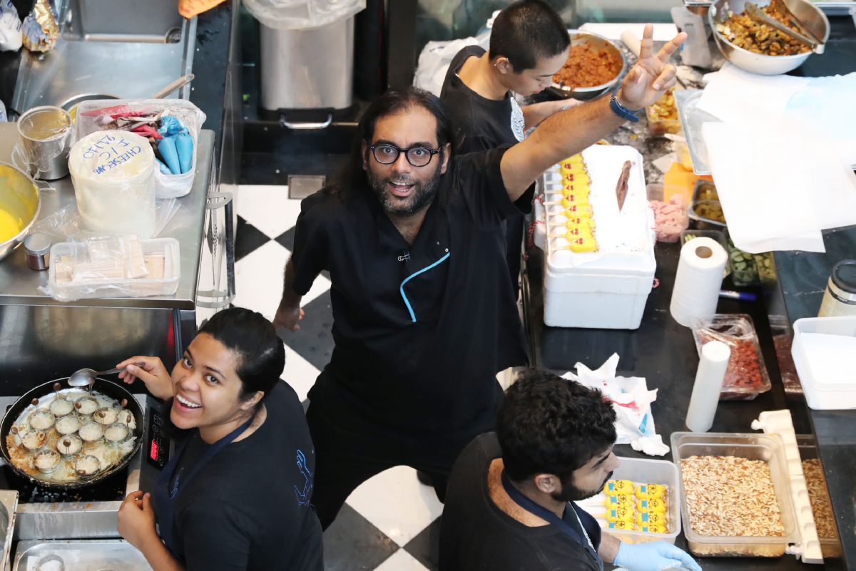 The owner and chef Gaggan Anand