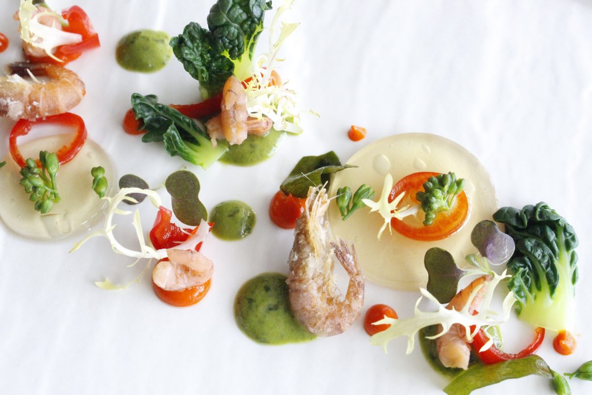 Unexpected combinations of tastes and textures