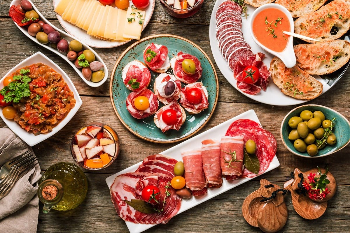 Traditional spanish cuisine