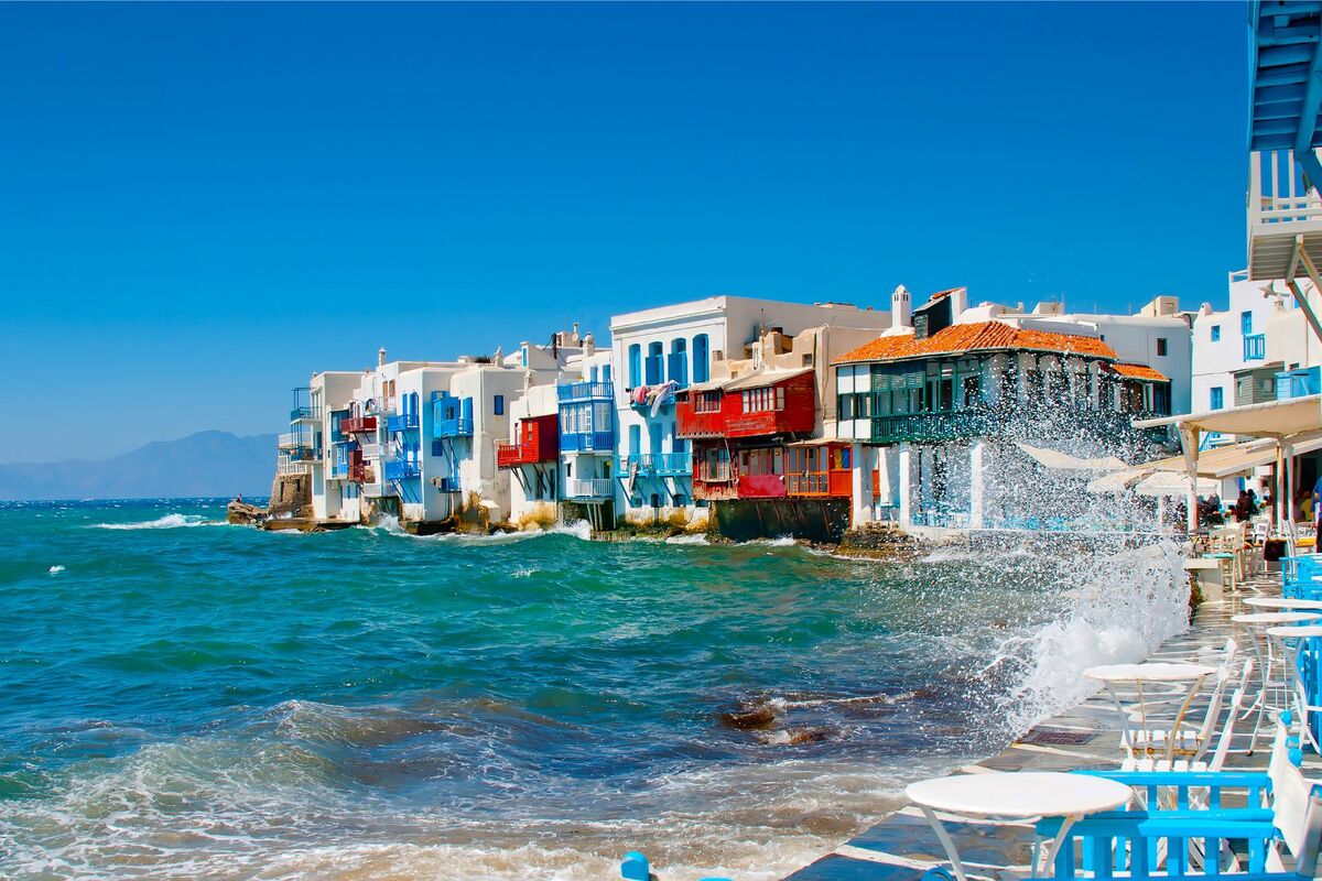A wonderful place to have a glass of Greek wine