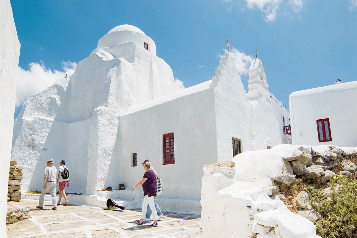 There are exactly 365 churches on the island