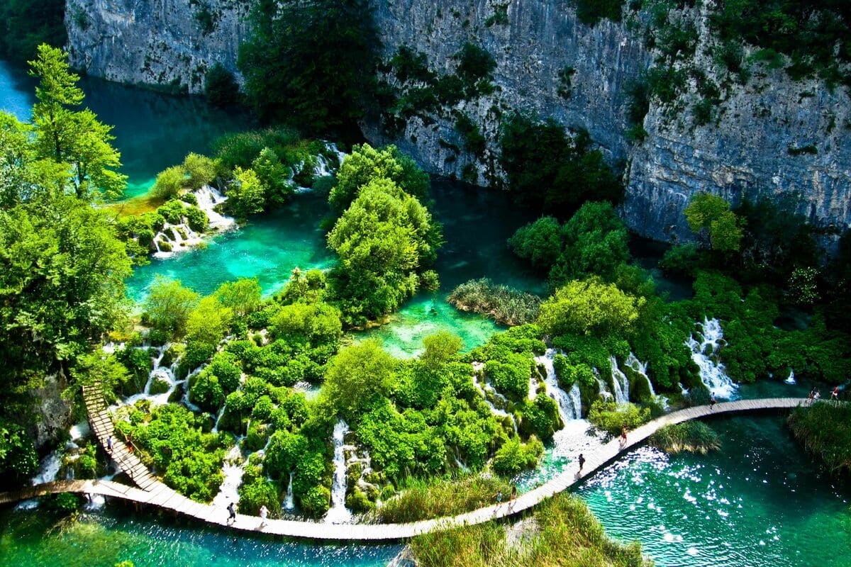 The most famous national park of Croatia