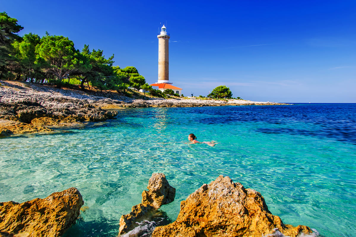 Подводный мир Бриони разнообразен