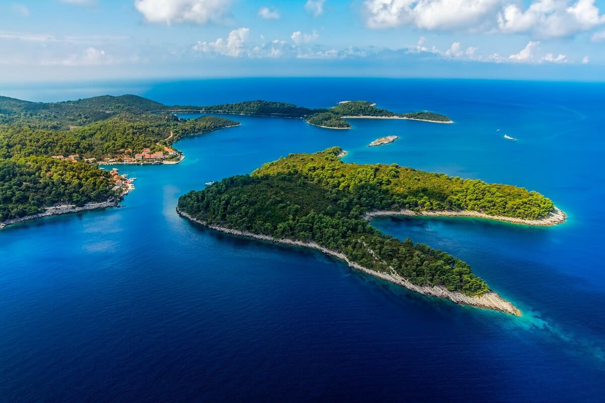 The greenest island in the Adriatic sea