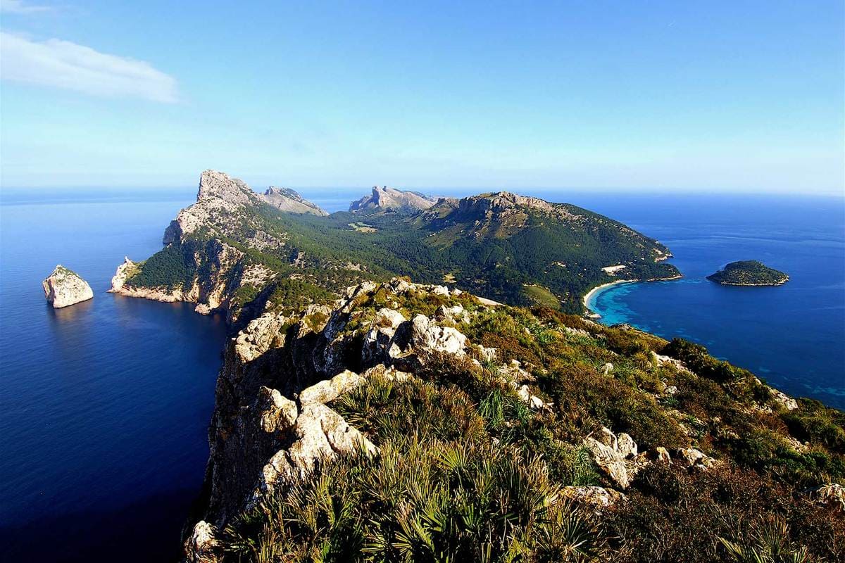 The Sierra de Tramuntana range