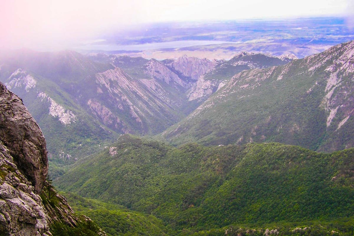 Горные пики Пакленицы