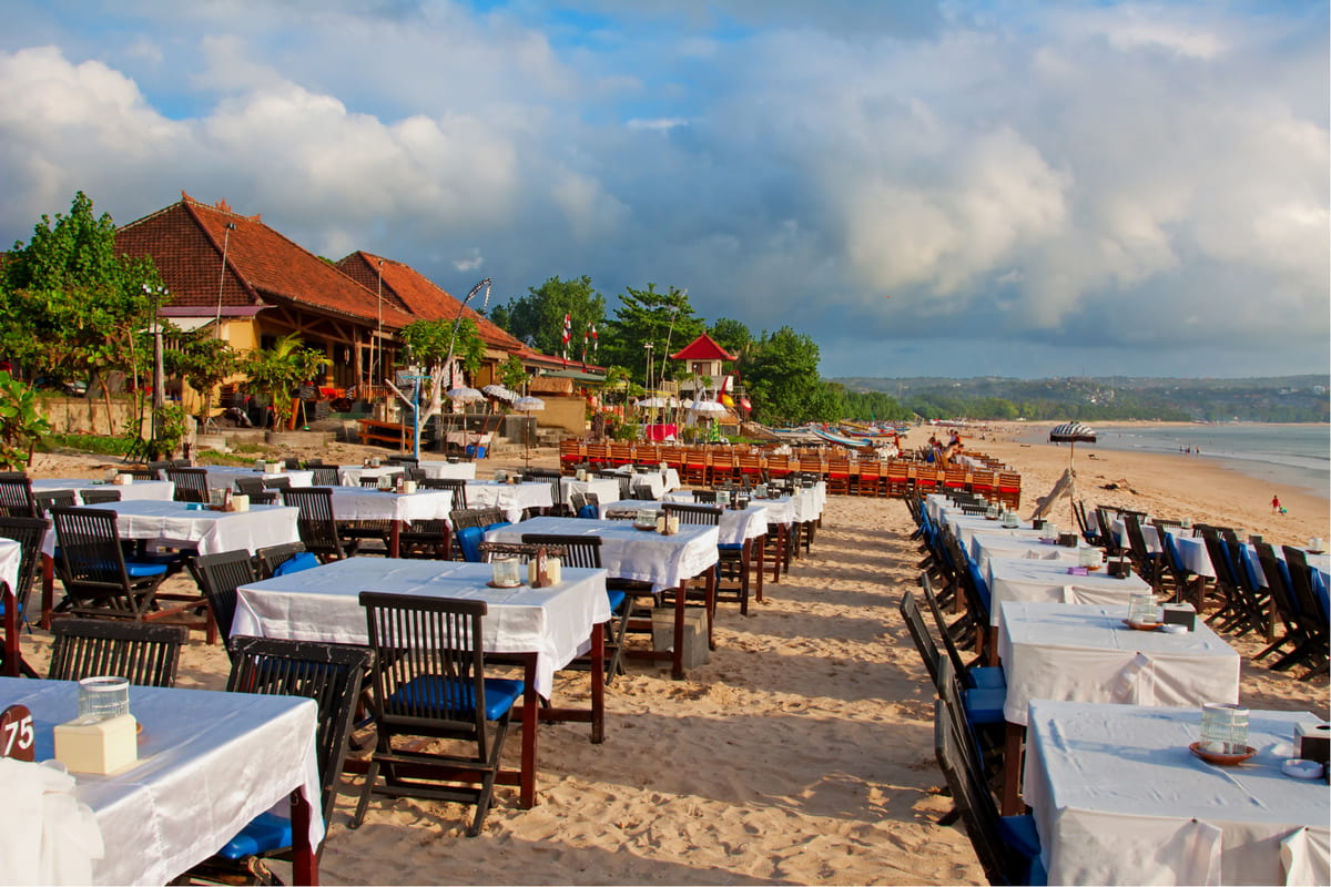 Seafood restaurants of Jimbaran