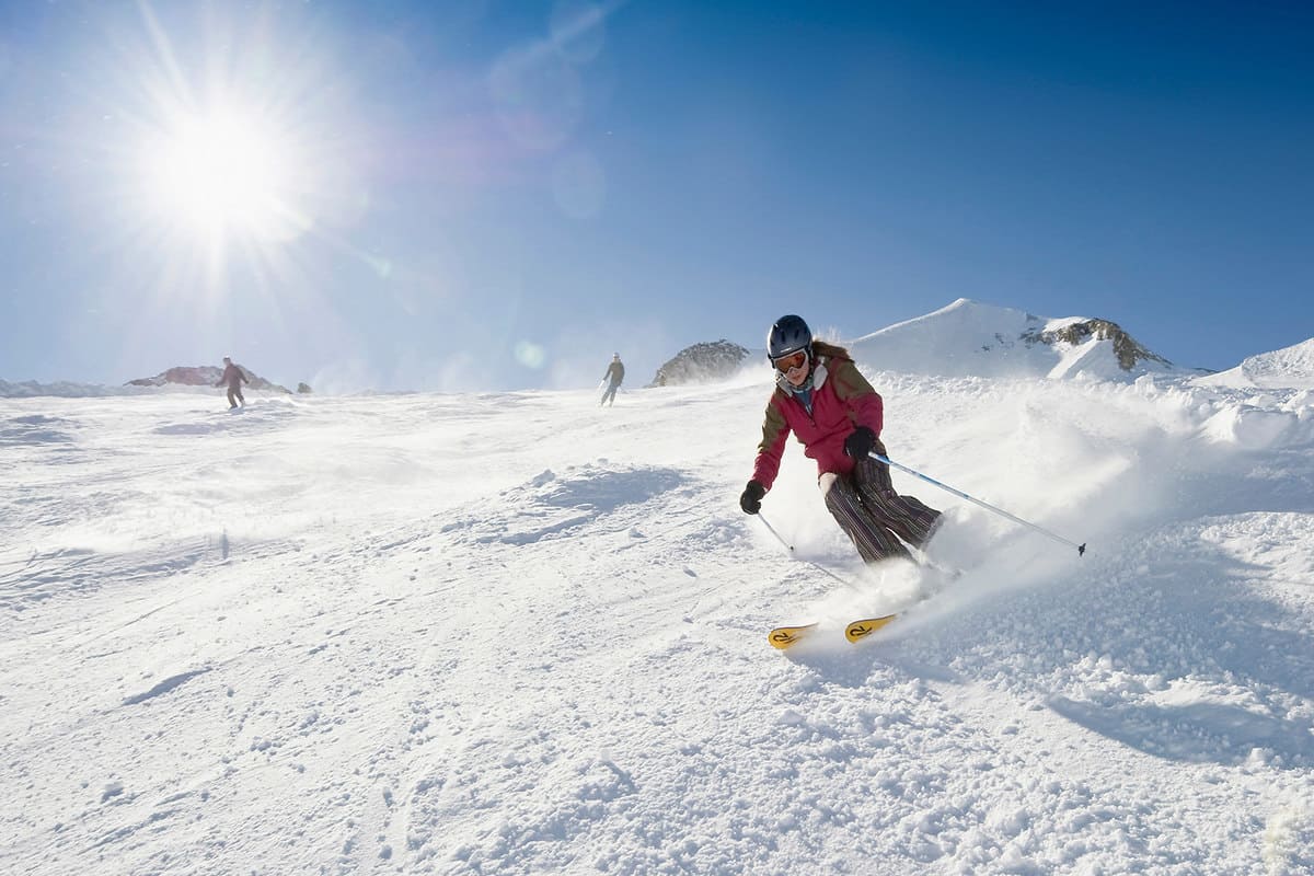 Зона катания Espace Killy