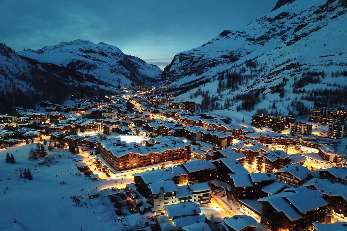 Night Val-D'Isere