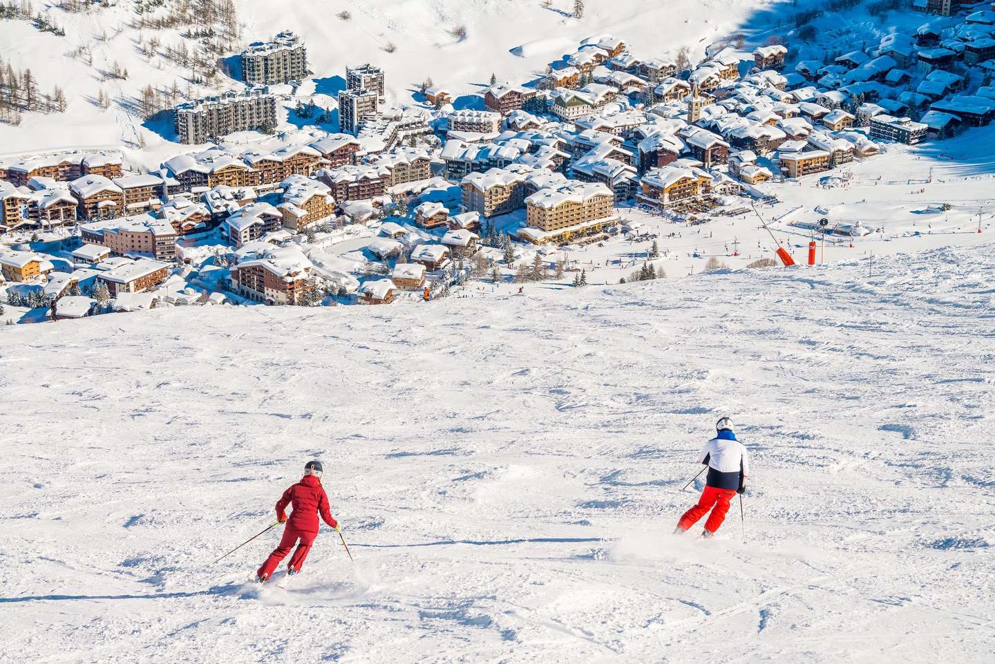 Legendary Espace Killy offers more than 300 km of pistes