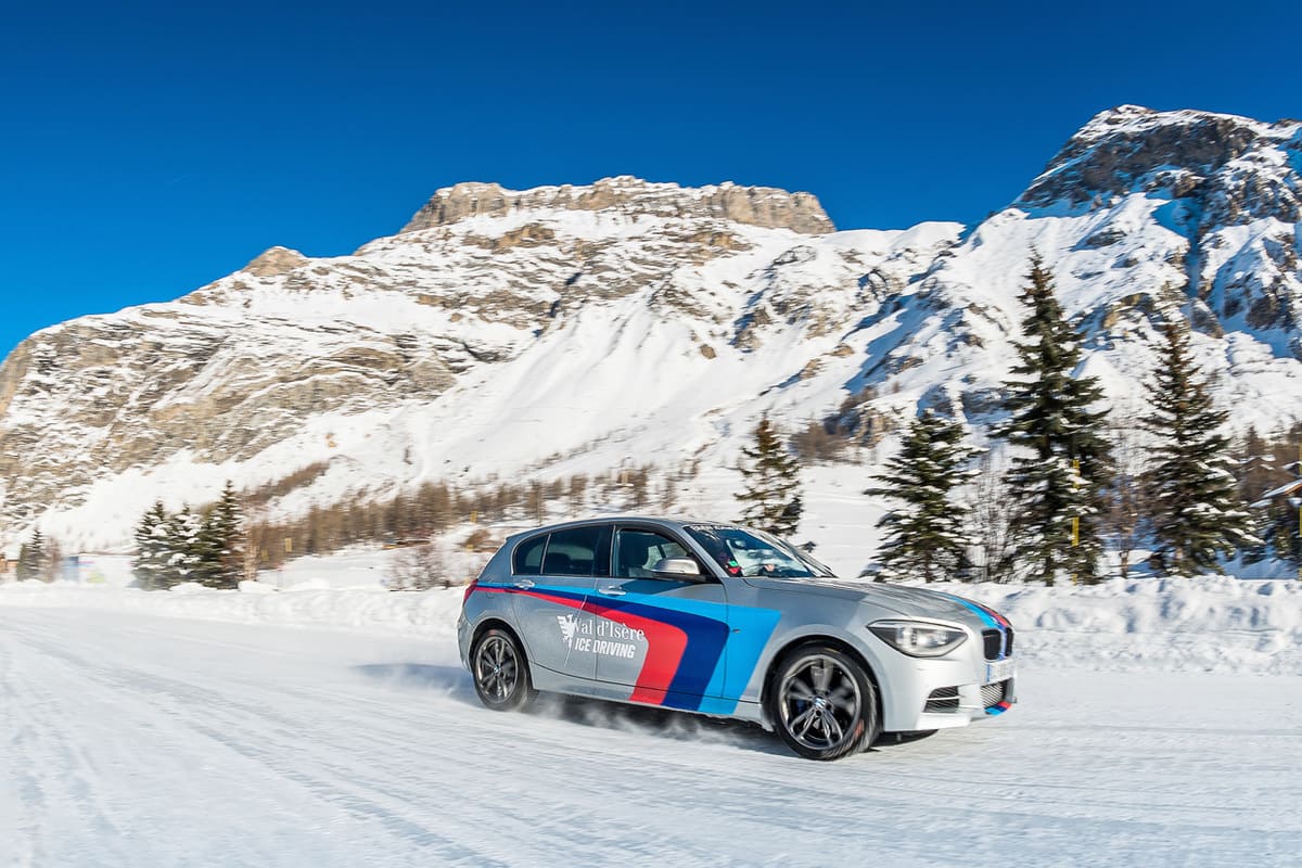 Try ice driving